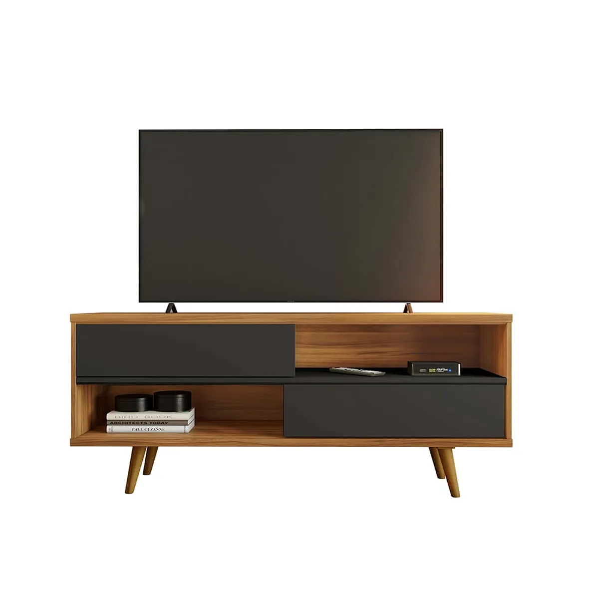 HOME MOBILI - Rack Tv 50 Pulgadas Tavo CaféNegro