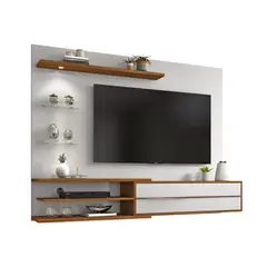 HOME MOBILI - Panel Tv 60 Pulgadas Aurora Blanco