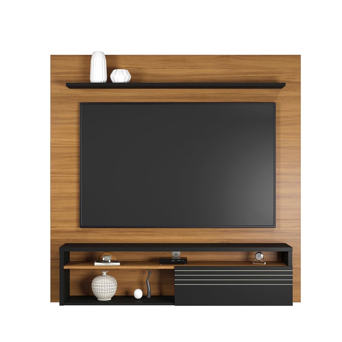 HOME MOBILI - Panel Tv 60 Pulgadas Orion Café