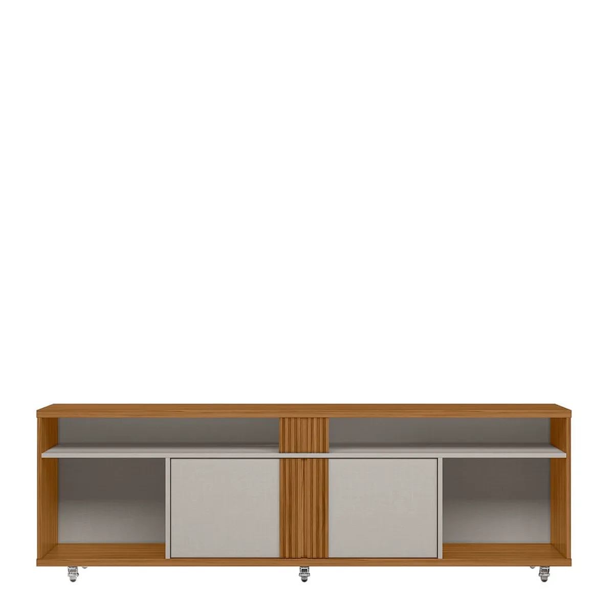 HOME MOBILI - Rack Tv 70 Pulgadas Solara CaféOff white