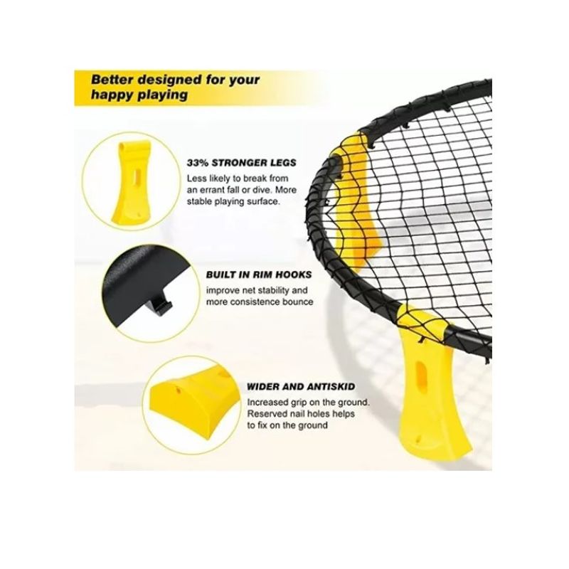ESHOPANGIE - Voleibol Mini Juego De Playa Patio Trasero Spikeball