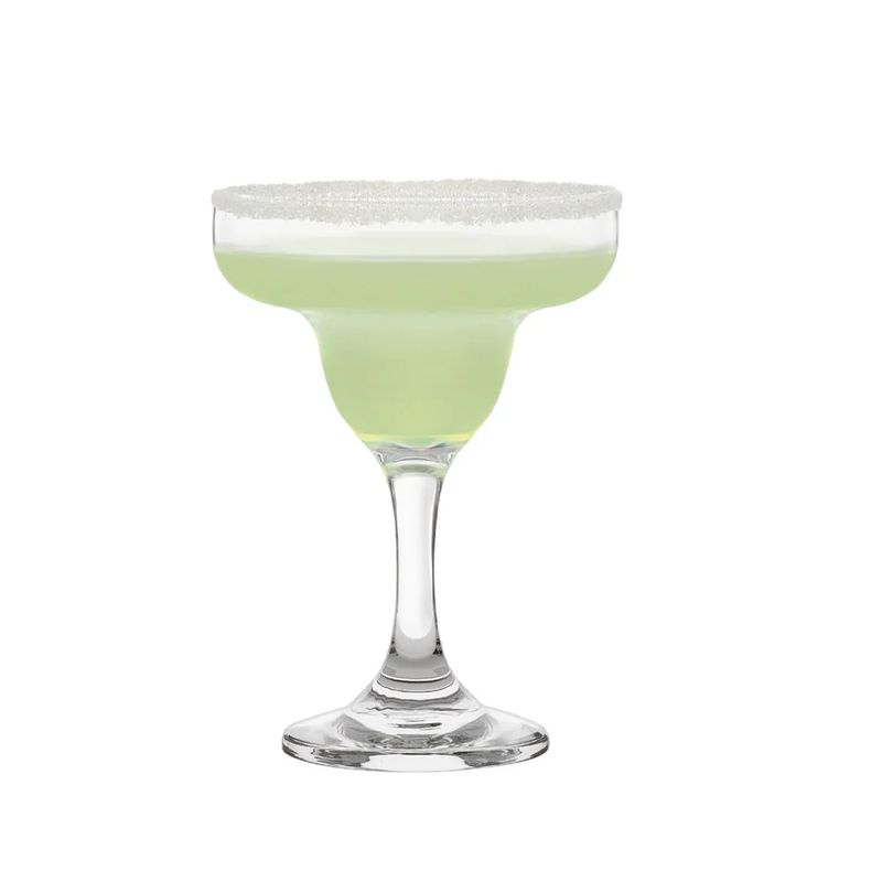 CRISTAR - Set 4 Copas De Margaritas 266 Ml Vidrio Transparente