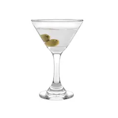 CRISTAR - Set 4 Copas De Martini 274 Ml Vidrio Transparente