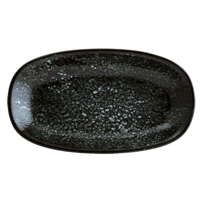 BONNA - Plato Porcelana Ovalado 15cm Cosmos Set 6 piezas
