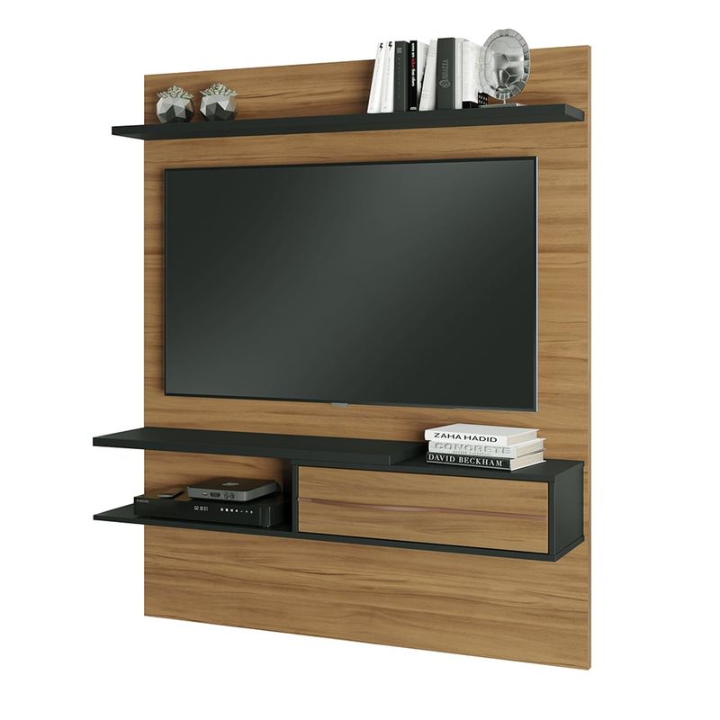 HOME MOBILI - Panel Tv 55 Pulgadas Praga Café