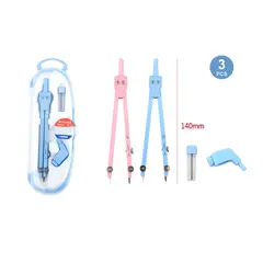 MOTARRO - Set De Compás 140 Mm 3 Pcs Escolar