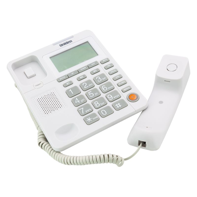 UNIDEN - TELEFONO SOBREMESA M. LIBRES C/ID UNIDEN BLANCO 7408