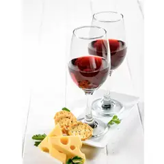 CRISTAR - Set De 6 Copas Vino Tinto 386 Ml Rioja Vidrio Transparente