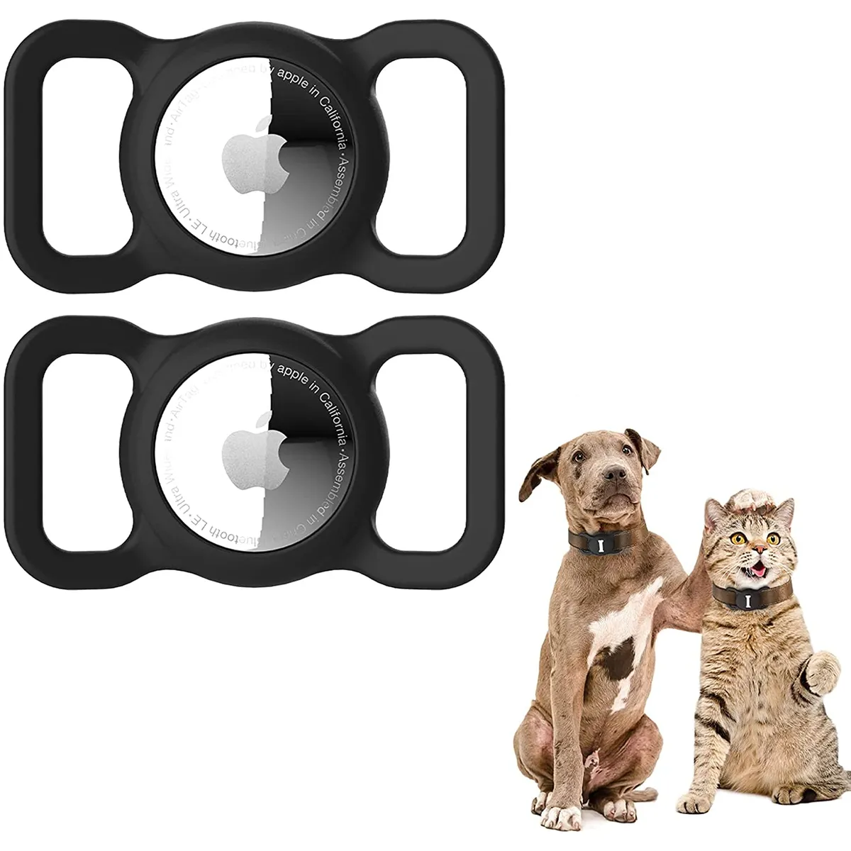 URBANCASE - Fundas Para Airtag Apple en Collar de Mascotas / 2 Unidades