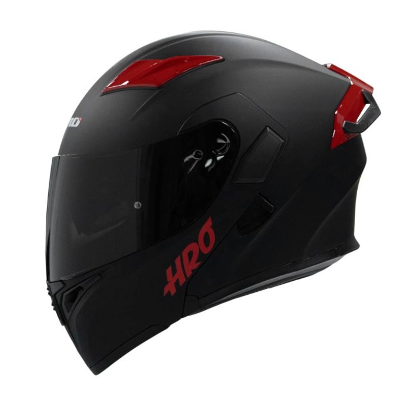 HRO - Casco Moto Hro 3400dv solid ng rj Abatible Sun Visor Certificación Dot TALLA M