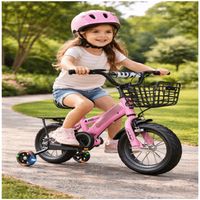 Bicicleta Infantil Aro 16 Niño Rosa