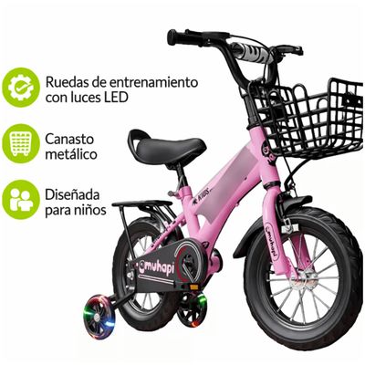 Imagen 2 del producto Bicicleta Infantil Aro 16 Niño Rosa