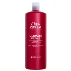 WELLA - Shampoo Ultimate Repair 1000ml Paso 1 Fortalece Repara Hidrata Suaviza