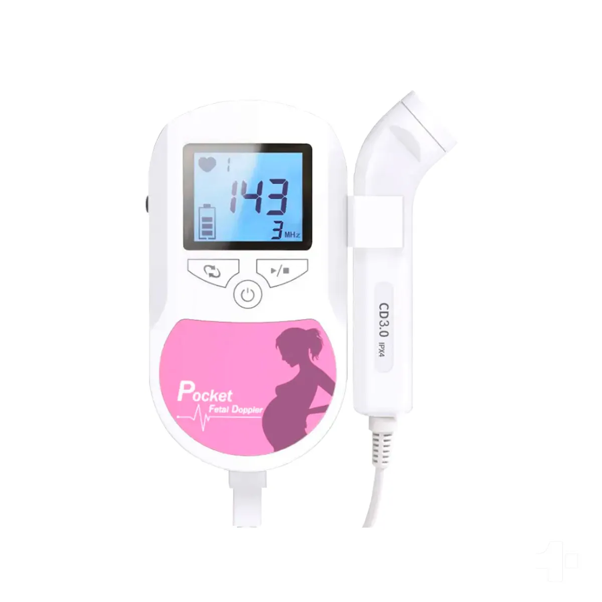 CONTEC - Doppler Fetal Baby Sound C1 + Transductor 3MHz