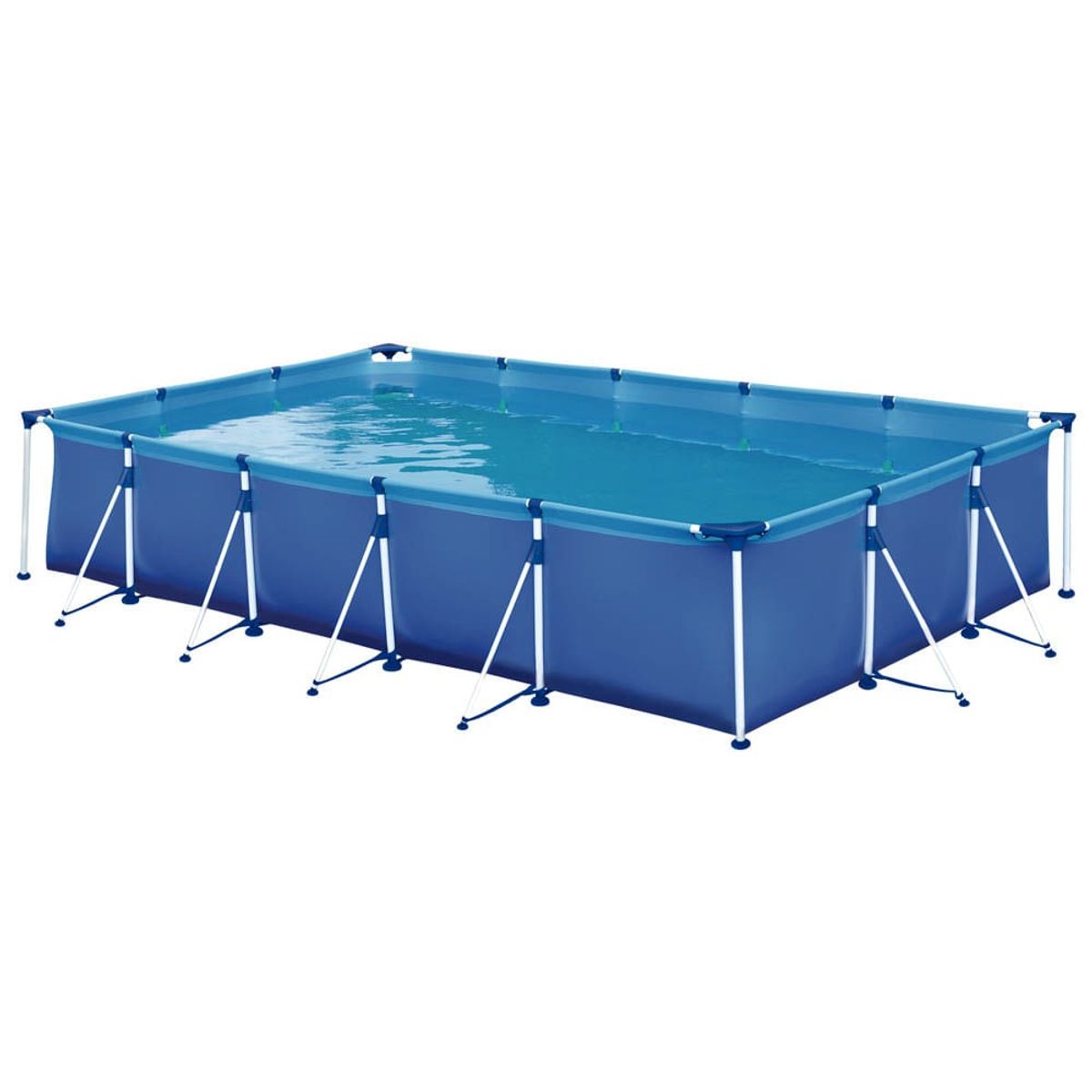 GENERICO - Piscina estructural 10.000 litros 5.26x3.54x84cm Mor