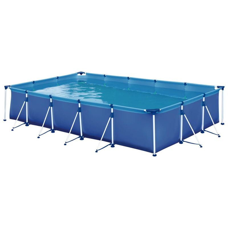 GENERICO - Piscina estructural 10000 litros 526x354x84cm Mor