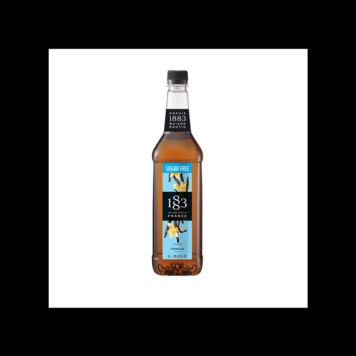 1883 MAISON ROUTIN - Syrup Routin Vainilla Sin Azucar 1000 Ml