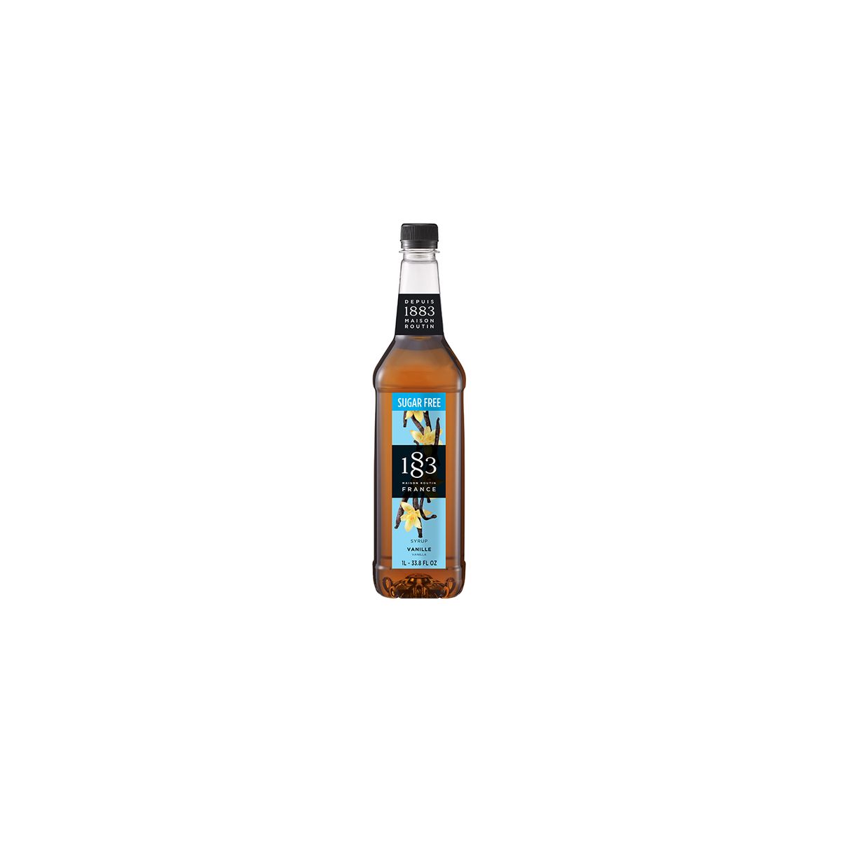 1883 MAISON ROUTIN - Syrup Routin Vainilla Sin Azucar 1000 Ml