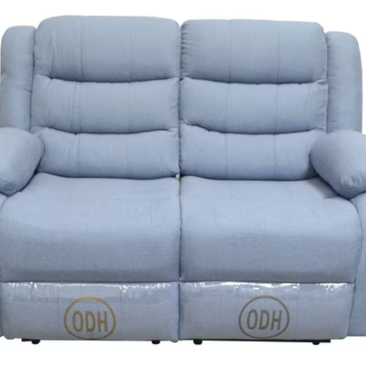 GENERICO - Sofá ODH Reclinable 2 Cuerpos New Italia Lino Celeste