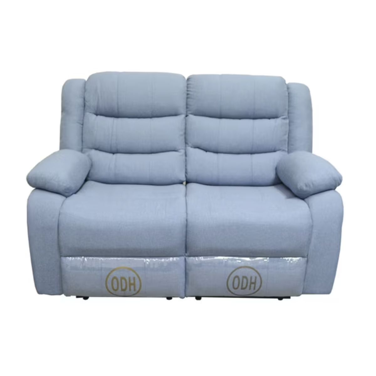 GENERICO - Sofá ODH Reclinable 2 Cuerpos New Italia Lino Celeste