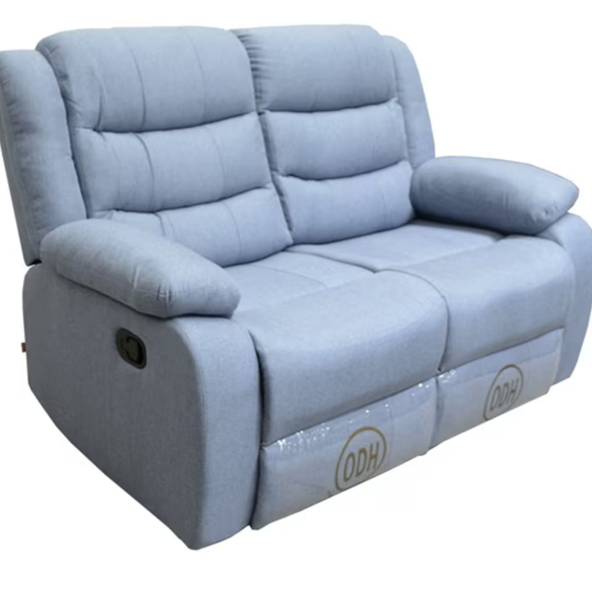 GENERICO - Sofá ODH Reclinable 2 Cuerpos New Italia Lino Celeste