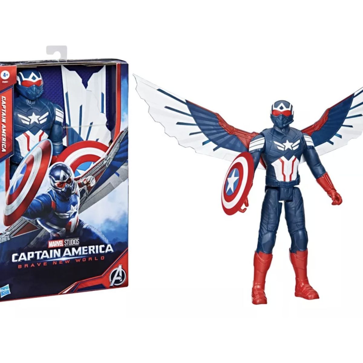 HASBRO - Figura Deluxe Marvel Capitan America Pelicula 2025
