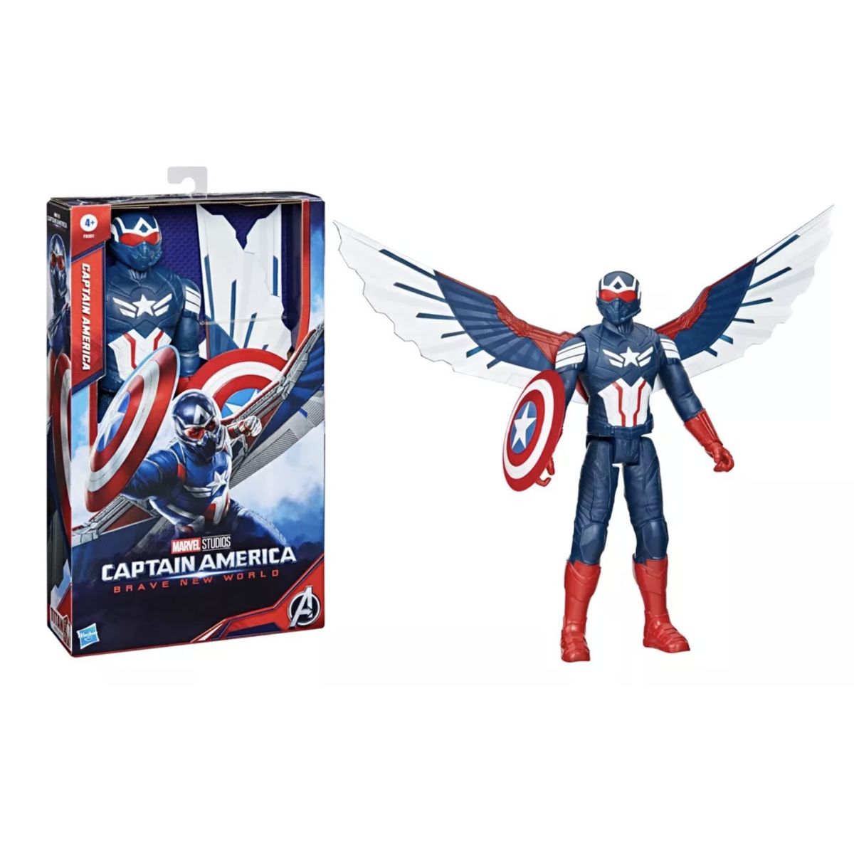 HASBRO - Figura Deluxe Marvel Capitan America Pelicula 2025