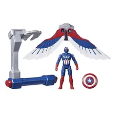 HASBRO - Figura Marvel Capitan America Vuelo Controlado