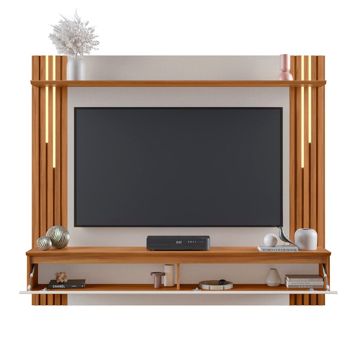 HOME MOBILI - Panel Tv 65 Pulgadas Madison Off white