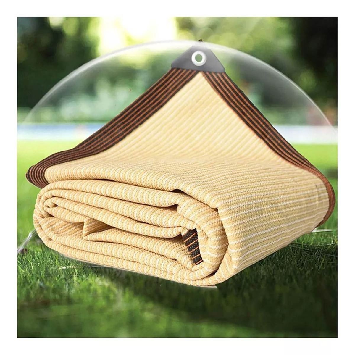 MUNDO MAGIA - Toldo Rectangular 4x5 Sombra Cubierta Terraza Jardin Terraza