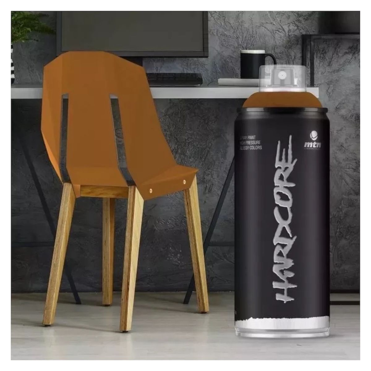 MONTANA - Pintura en Spray Brillante Marrón Tostado 400ml