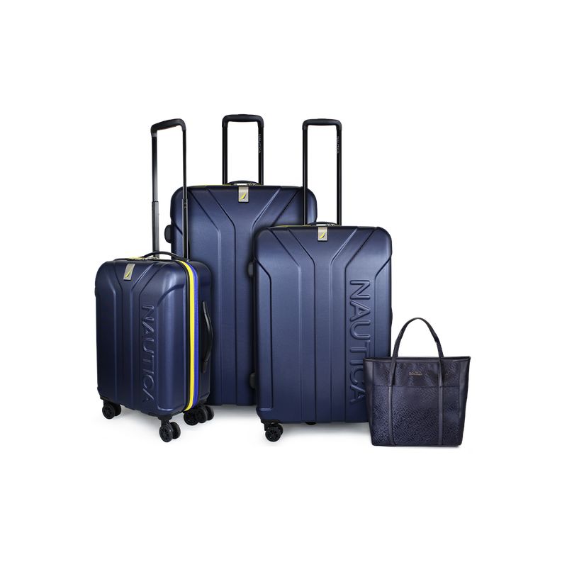 NAUTICA - Set Nautica 3 Maletas Prime S+M+L + Cartera Leeway azul