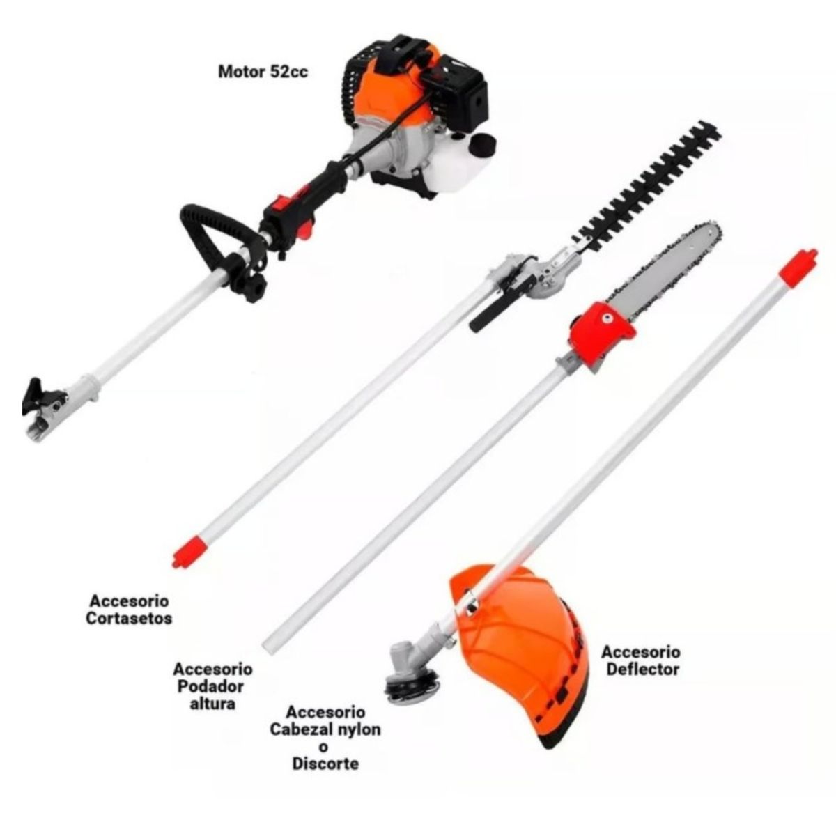 ALTERNATIVE - Desmalezadora Orilladora Multifuncional 6 en 1- Profesional Japon