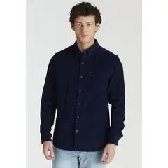 NEW MAN - Camisa Lichfield Avant-Garde Azul Newman_.