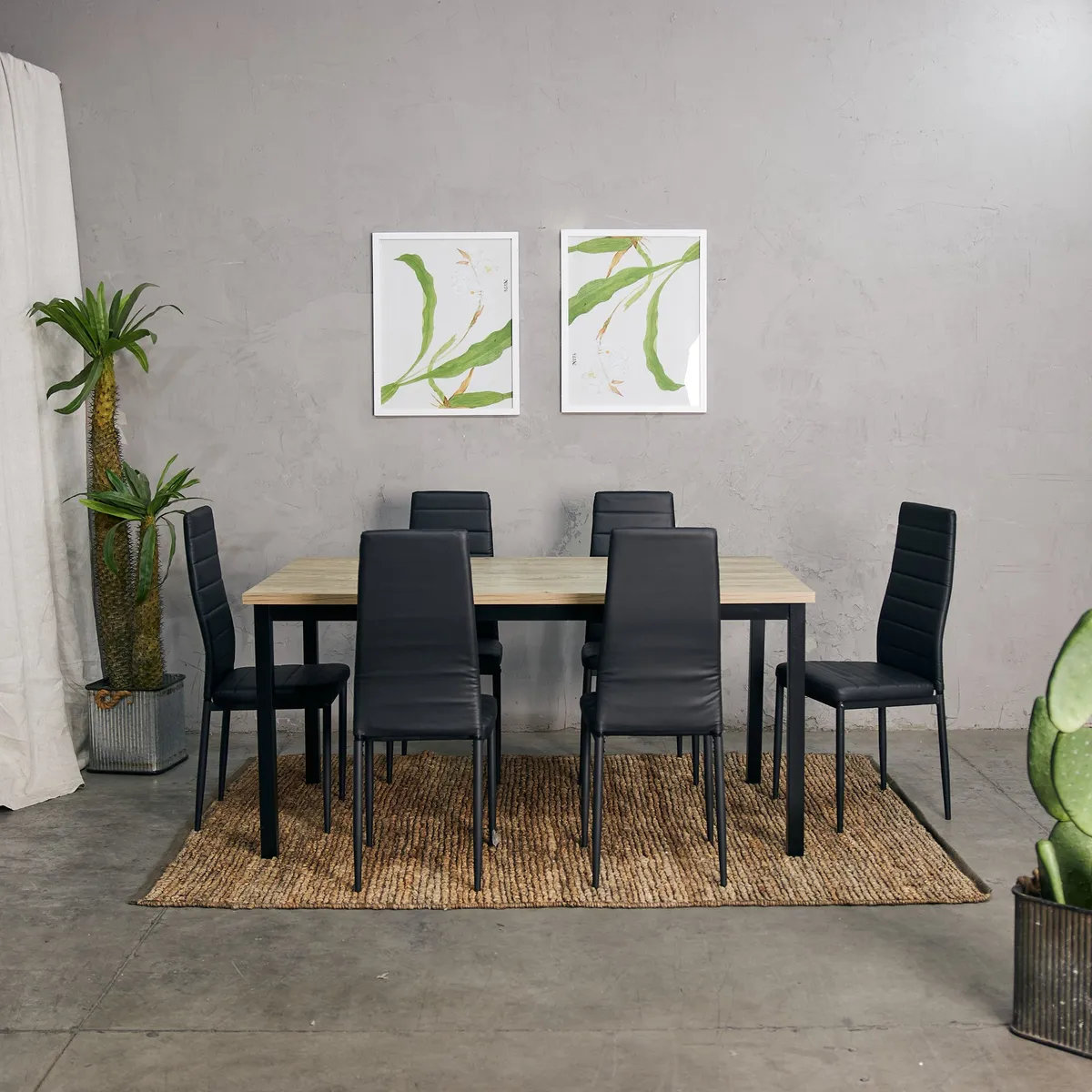 DECOMUEBLES - Juego de Comedor lux…