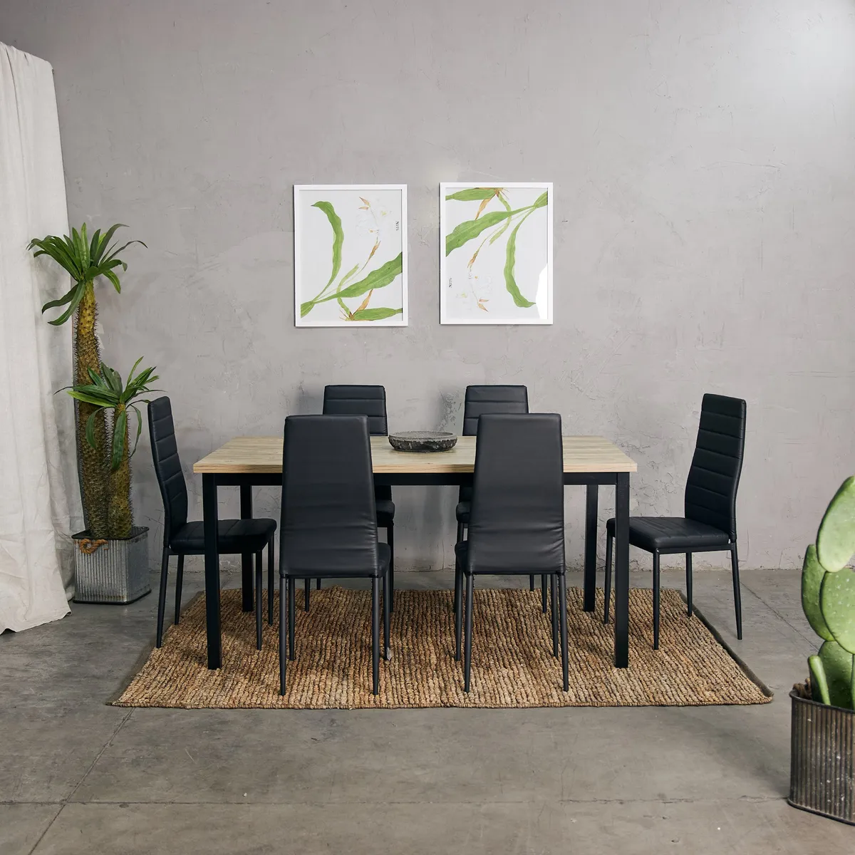 DECOMUEBLES - Juego de Comedor lux…