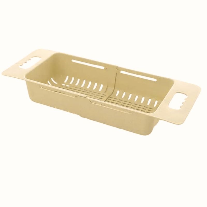 GENERICO - Escurridor De Cocina De Verduras Beige 48cm Ideal Cocina