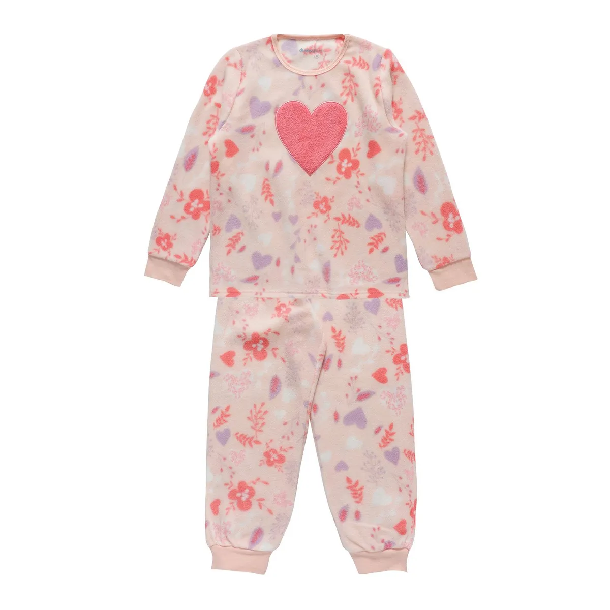 EXCEPTION - Pijama Polar Manga larga Niña