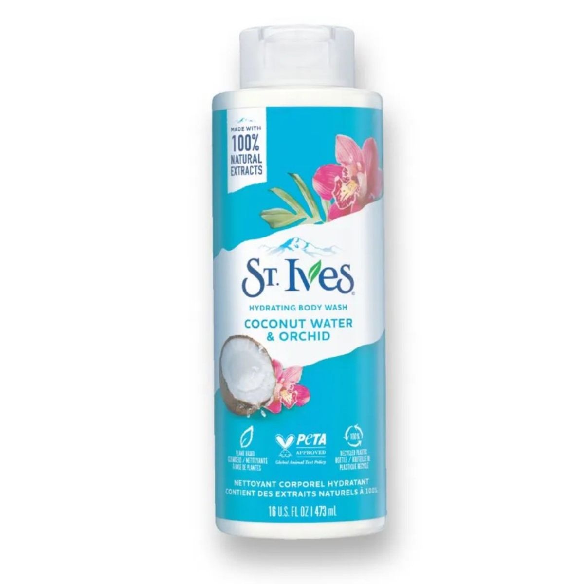 ST IVES - Jabón Líquido Corporal St Ives Agua De Coco Y Orquidea 437ml