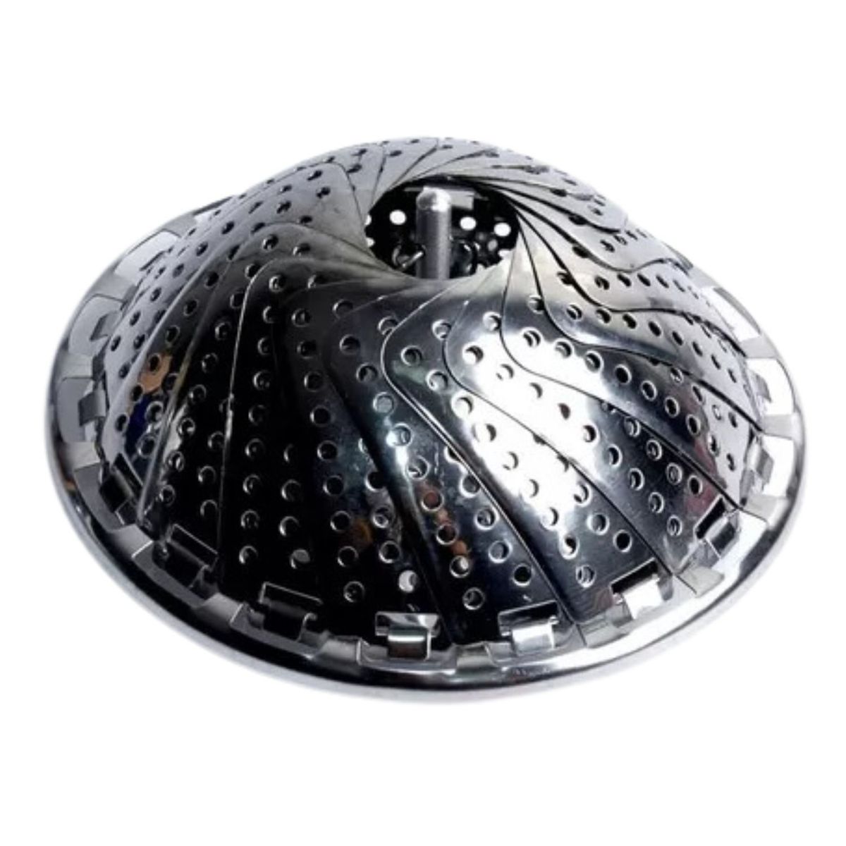 GENERICO - Tapa Vaporera Plegable 14cm Acero Ideal Cocina Utensilio