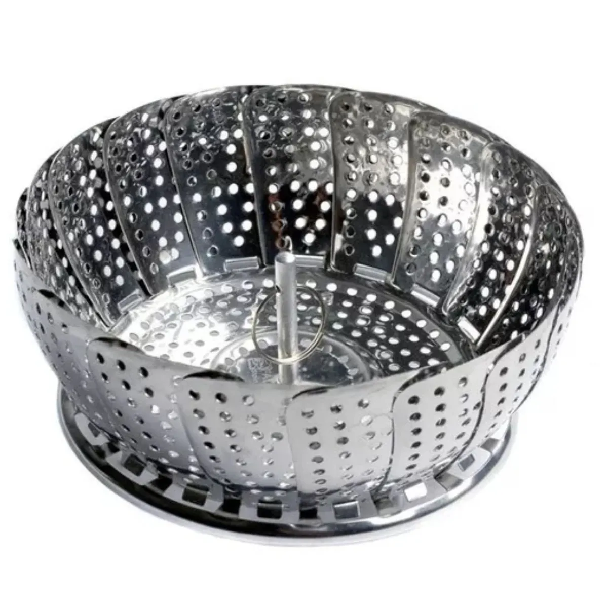 GENERICO - Tapa Vaporera Plegable 14cm Acero Ideal Cocina Utensilio