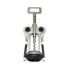 GENERICO - Sacacorcho Con Goma 19cm Ideal Para Abrir Botellas Vino