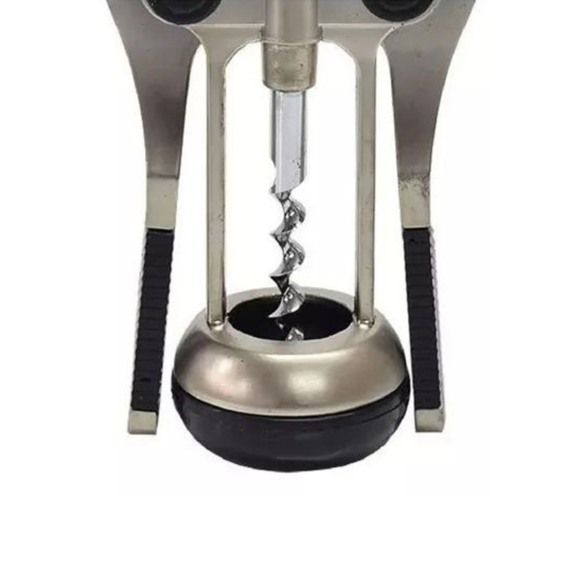 GENERICO - Sacacorcho Con Goma 19cm Ideal Para Abrir Botellas Vino