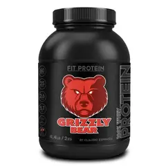 GRIZZLY - Fit Protein 4.4 Libras Bear 60 Servicios. MOTE CON HUESILLOS.
