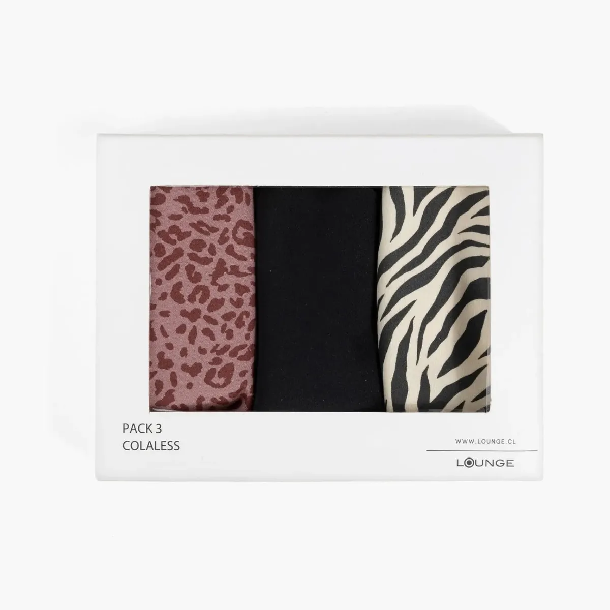 LOUNGE - Set 3 Colaless Dreamy Con Encaje LOUNGE