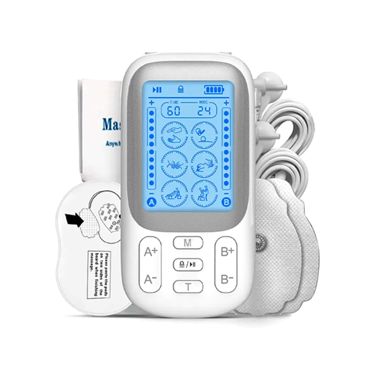 GENERICO - Tens + Electro Estimulador 24 Programas As9020