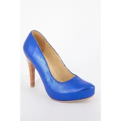 PAO PECADOS - Stiletto Azul Metalizado