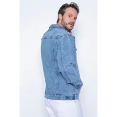 NEW MAN - Chaqueta Cranc Azul