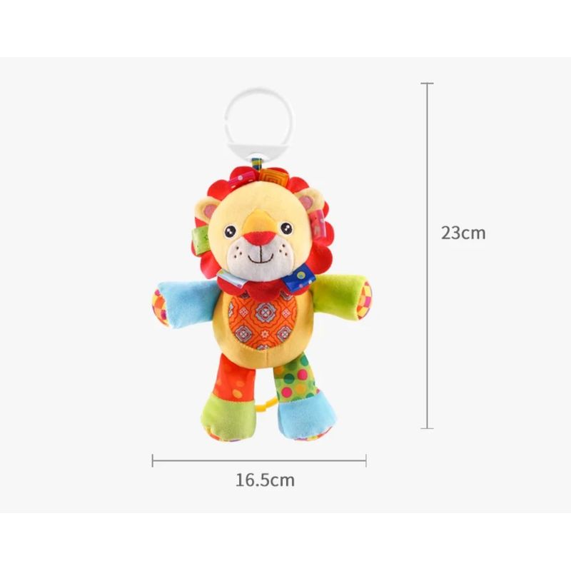 GENERICO - Juego Colgante Peluche Estimulante Bebe Muñeco Con Mordedor