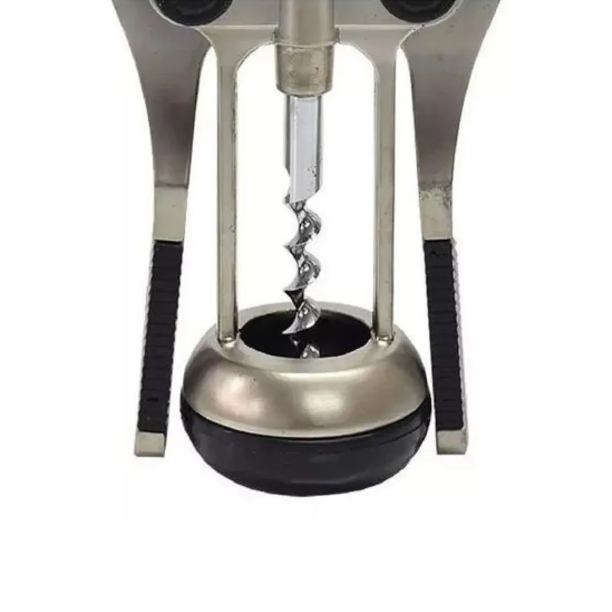 GENERICO - Sacacorcho Con Goma 19cm Ideal Para Abrir Botellas Vino